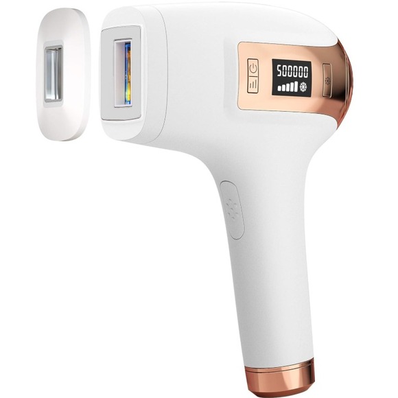 IPL Hair Removal Device 500,000 Flashes Laser Epilator with Cooling System New - Picture 1 of 4